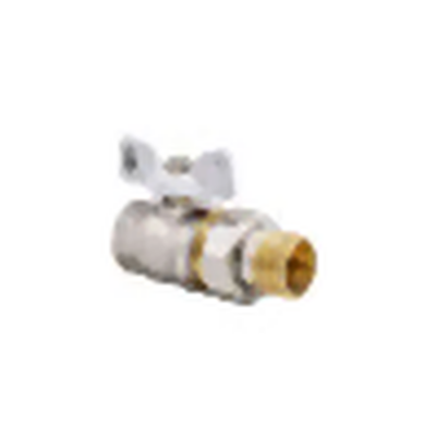 Шаровый кран с фитингом KOER KR 227 — 1/2″ белый